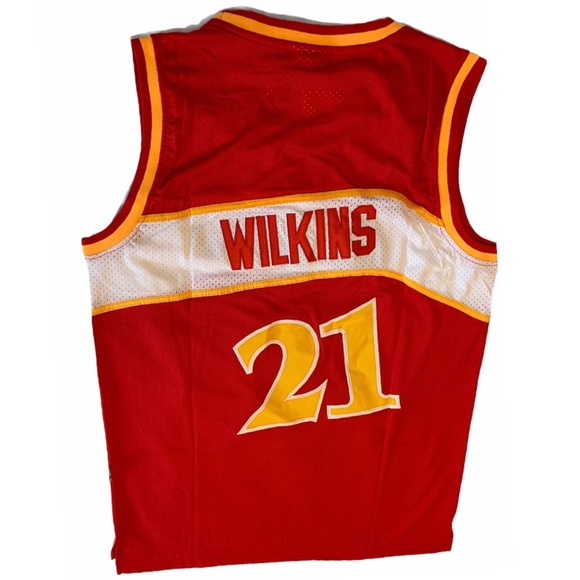 S | WILKINS HAWKS 1982-83 REPLICA JERSEY - Picture 5 of 6